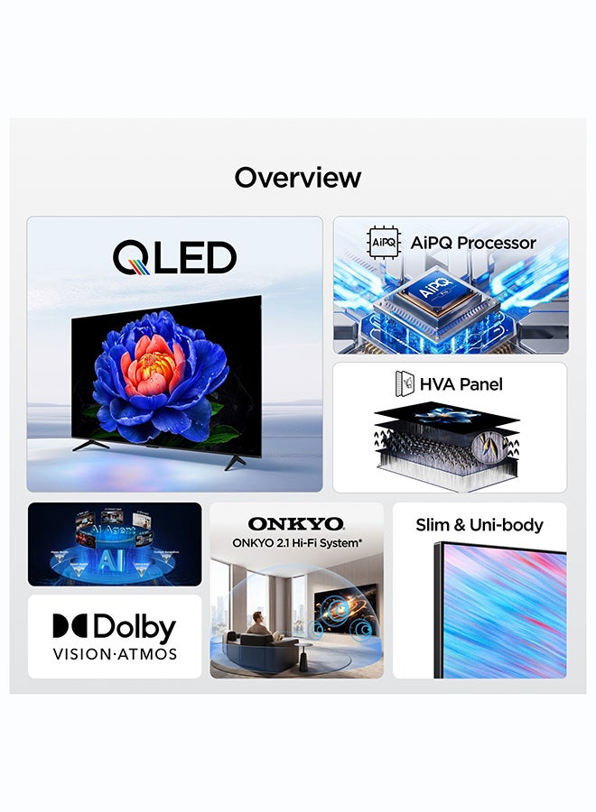 تي سي إل تلفاز ذكي 85 بوصة 4K QLED - Image 2