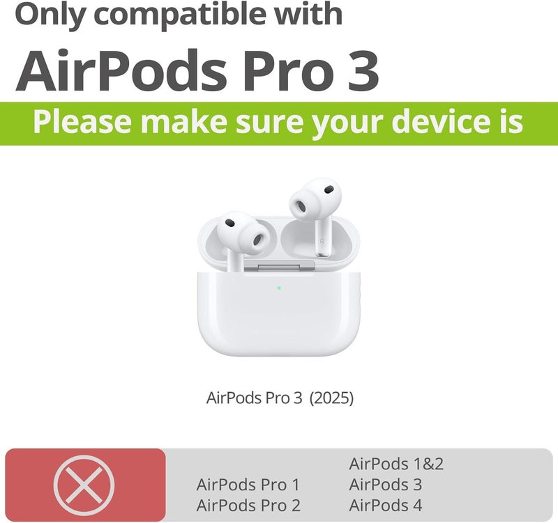 All choice modern design Carveit Wooden Case for AirPods Pro 3 Case (2025), Wood Artisan Engraved & TPU Shockproof Cover, Titanium Quick Released Clasp, Wireless Chargers Compatible (Feathered Array) Rosy Practical design alternatives - Image 3