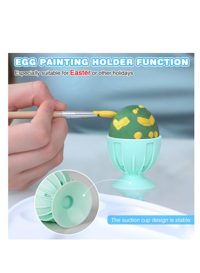 Excefore Egg Cleaner Brush for Fresh Eggs, 2 Pack Silicone Egg Cleaning Brush, Egg Cleaner Scrubber Rotary, Egg Washer, Reusable and Easy to Clean Egg Washing Brush, Kitchen Tools for Egg, Green - Image 5