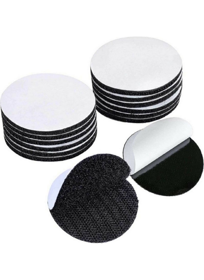BarkoFix - 10 Pieces Super Sticky Carpet Anti-Slip Tape Sheet, Cover Anti-Slip Velcro Adhesive Tape 5 cm - Image 1