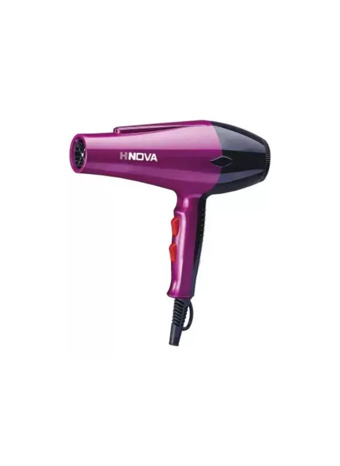 NOVA - HNOVA 3863 Super Professional Hair Dryer With 2 Speed Control and 3 temperature control settings - Image 1