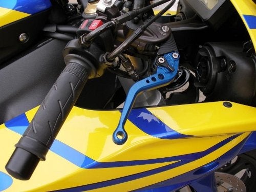 RIDE IT FOREVER Short Adjustable Brake Clutch Levers for GSXR 600 GSXR 750 2006-2022,GSXR 1000 2005-2006,GSXR1000 2009-2022,GSX-S1000/F/ABS 2015-2020-Blue - Image 4