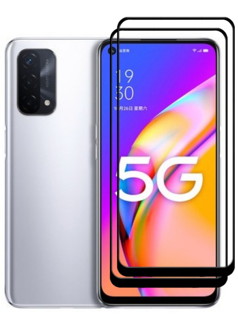 أكاليكس قطعتين، حماية شاشة،  لهاتف اوبو  A93 5G، جودة ممتازة. - Image 1