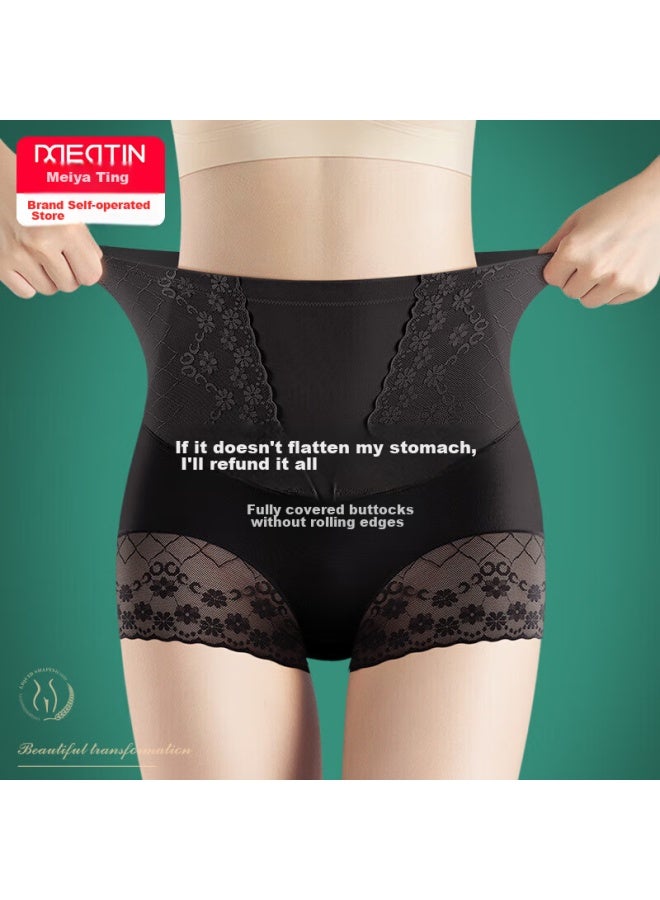 Mei Ya Ting Meiyating Shaping Underwear, Tummy Control Panties For Women, Powerful Belly Slimming, Postpartum High-waist Seamless Lifting And Waist-cinching, Thin Summer Style - Image 1