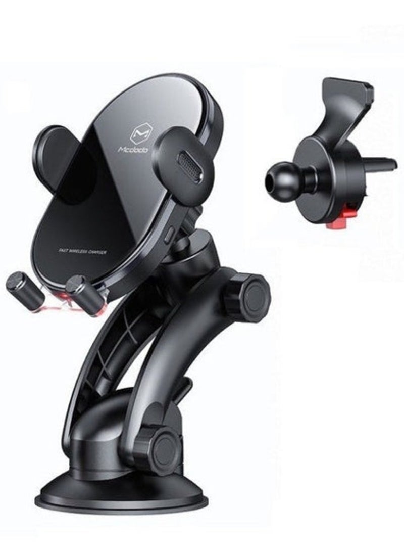 CH-762 | 15W Magnetic Wireless Charger Car Mount