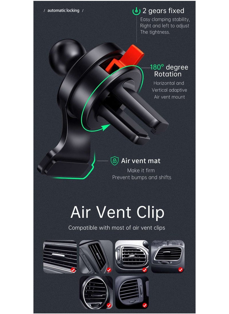 CH-762 | 15W Magnetic Wireless Charger Car Mount