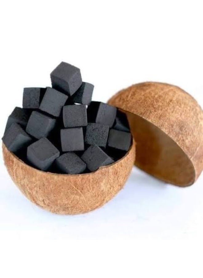 Natural coconut shisha charcoal cubes, 250 grams