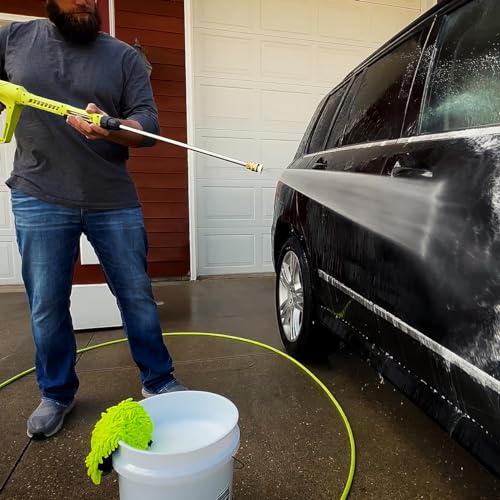Flexzilla HFZPW36450M-E 3600 PSI, 50' Pressure Washer Hose, 1/4 in. x 50 ft, ZillaGreen - Image 4