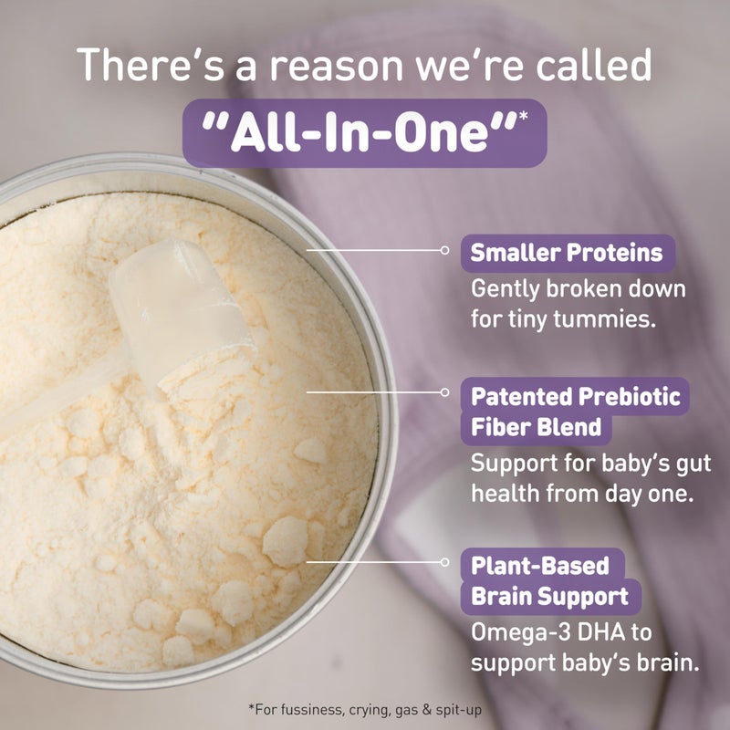 Enfamil Neuropro Gentlease Ready To Feed . Nursette Bottle Ease Gas & Crying Vitamins & Minerals for Immune Support Baby Formula Inspired by Breast Milk DHA MFGM Iron ,6 count (Pack of 4) - Image 3