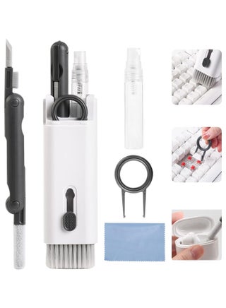 7 in 1 Electronic Cleaner kit, Cleaning Kit for monitor Keyboard Airpods MacBook iPad iPhone iPod, Screen Dust Brush Including Soft Sweep, Swipe, Airpod Cleaner Pen, Key Puller and Spray Bottle (Grey) - pzsku/Z887B0B8A1693E7D8C1AAZ/45/_/1721842103/d1dcc27b-4a5b-45fb-9e7f-a21c2fda4251