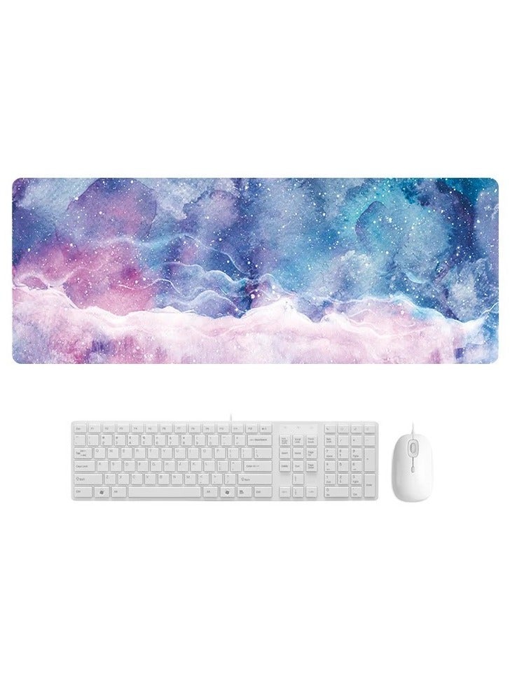 Extended Mat For Keyboard And Mouse Blue/Purple/Pink - Image 5