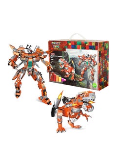 PEAKY KIDS Dinosaur Model Building Blocks Collectible 3D Building Micro Mini Blocks Bricks Set Construction Learning & Educational DIY Stem Toy Engineering Kit Gift Toys for Boy  - Image 1