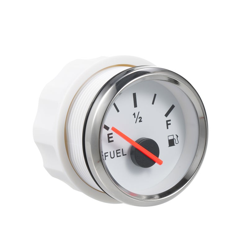 Marine Fuel Level Gauge Waterproof Boat Fuel Gauge 240~33ohm Signal 52mm with LED Backlight for Universal AUTO Car Boat Truck Vehicle RV - Image 2