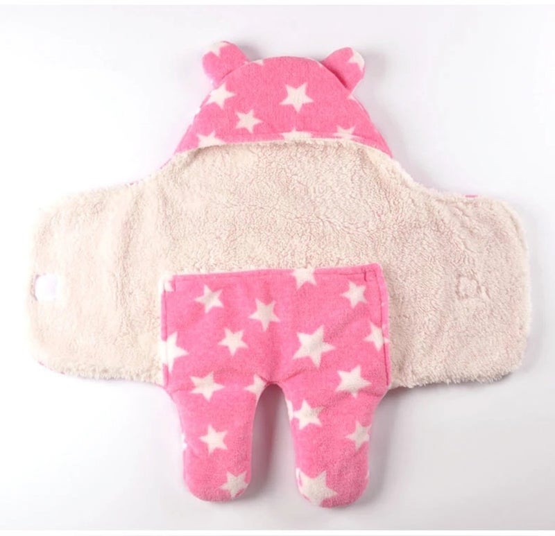 BRANDONN Baby Blanket Newborn Gift Pack of Swaddle Wrapper, 0-9 Months, Length 68 cm x Width 68 cm - Image 3