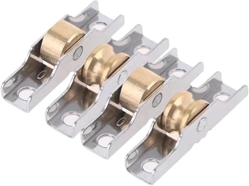 Stainless Steel Sliding Door Rollers 12pc Pulley Track Wheel Groove Wheel 7mm - Image 2