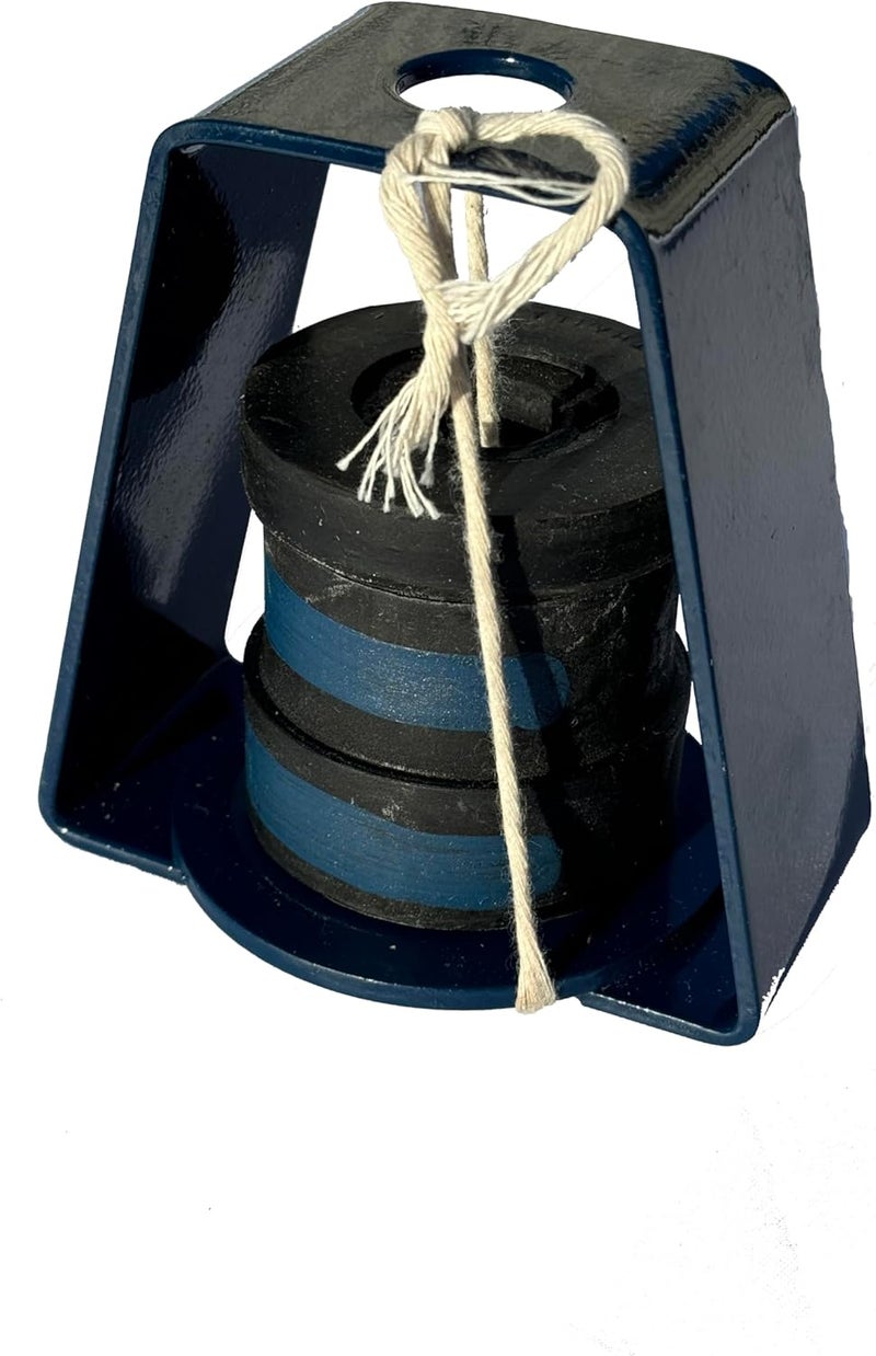 Hanger Mount Vibration Isolator, Neoprene Isolator Type, 500 to 1000 lb. Capacity Range - 5XR53