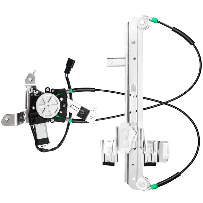 HHCSOP Rear Right Passenger Side Power Window Regulator with Motor for Chevy Tahoe, GMC Yukon, Cadillac Escalade (2000-2006) - Image 1