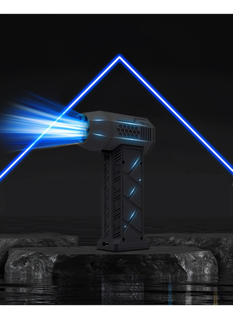 Gale Force S 130,000 RPM Cordless Portable Mini Blower - 3-Speed Adjustable, Large 8000mAh Battery & Type-C Fast Charging for Home, Car, Garden Cleaning (Leaf Blower/Dust Blower) - Image 4