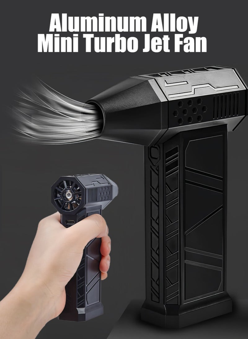 Gale Force S 130,000 RPM Cordless Portable Mini Blower - 3-Speed Adjustable, Large 8000mAh Battery & Type-C Fast Charging for Home, Car, Garden Cleaning (Leaf Blower/Dust Blower) - Image 1