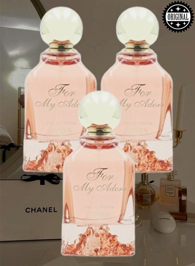 سيفين 3 قطع عطر فور أدور دي فام سيفين 100 مل - Image 1