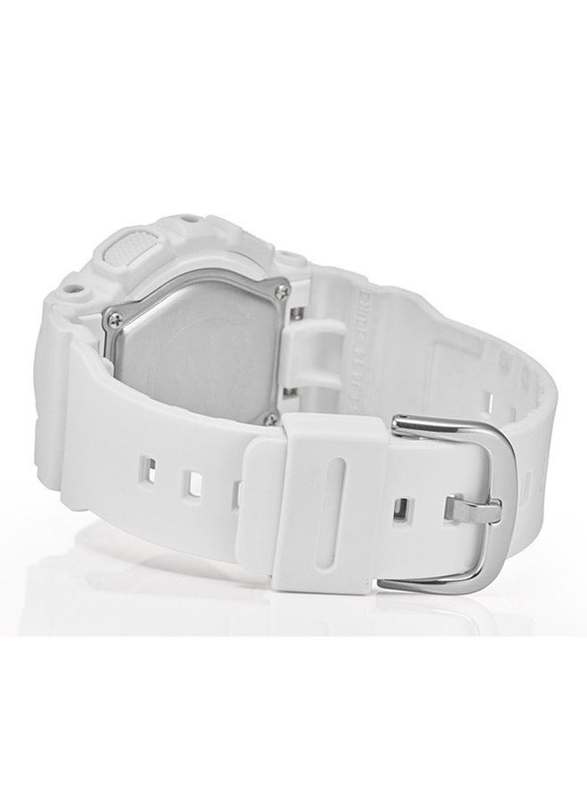 كاسيو ساعة يد رقمية وبعقارب مع سوار من الراتنج طراز BA-130-7A1DR نساء - Image 2