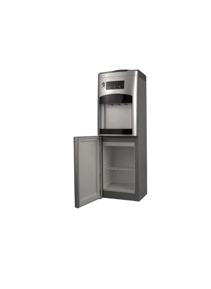 passap Water Dispenser 3 taps) Cold & Normal & Hot water (With Storage Cabinet, Power 635 watt, HD1316-Black*Silver  - Image 3