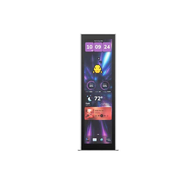 Hyte Y70 Touch Infinite Display Upgrade Screen Kit for PC Case 149 IPS Display 25K Resolution 60Hz 10Point Touch Pitch Black - Image 2