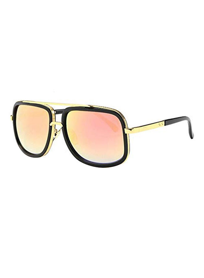 نيبمينينت نظارة شمسية بايلوت عصرية كلاسيكية بإطار مربع الشكل وجسر مزدوج للأنف - Image 2