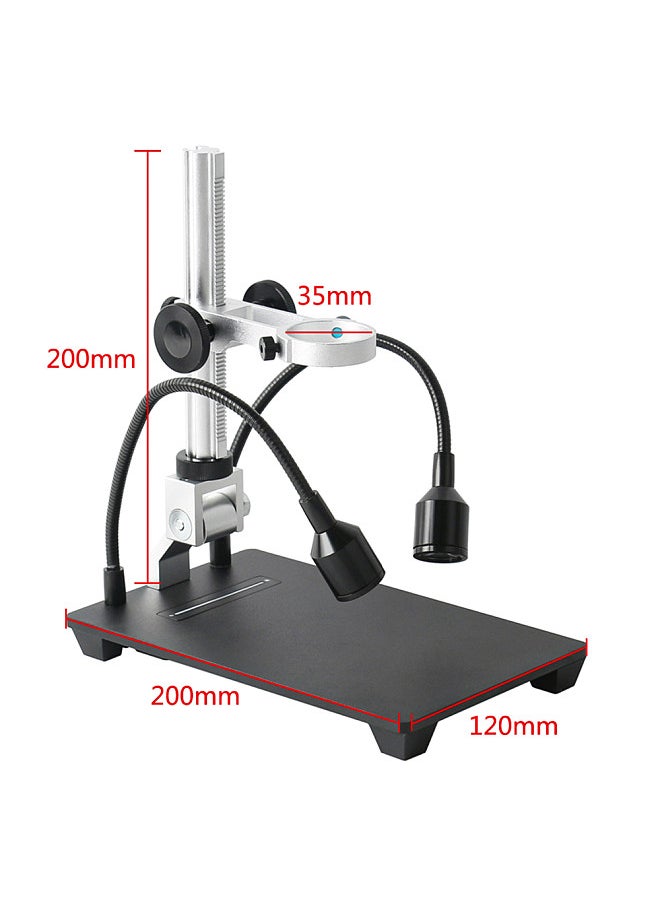 Generic 10.1-inch LCD USB Digital Microscope 1080P Coin Microscope 1-1600X 16MP Touch-control Lightness with Remote Control for Plant Insect Observation Best Gift for Children  - Image 5