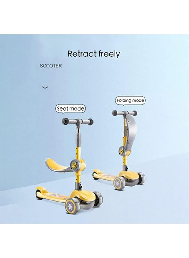 إيروريكس سكوتر أطفال ثلاثي العجلات مع مقعد قابل للطي وارتفاع قابل للتعديل - Image 3