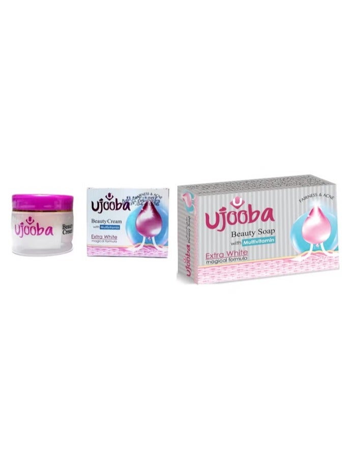 Ujooba Marvel Beauty Cream with Multivitamins Extra White with Marvel Beauty Soap - Image 2