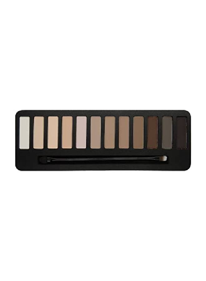 W7 Mighty Mattes Eyeshadow Palette 12 Natural Nude Colors Flawless Longlasting Makeup - Image 4