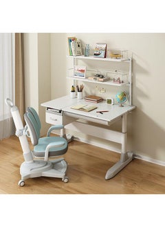 XiuWoo 2-Tier Clamp Desktop Shelf 60cm Desktop Storage Organizer Gaming Room Shelf for Book Stationery Clip On Bookshelf Organizer for Dorm Home Office  - Image 2