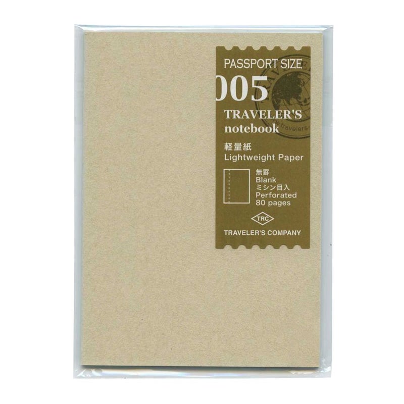 Designphil Traveler's notebook Passport size Refill lightweight paper [ 14371006 ] - Image 5