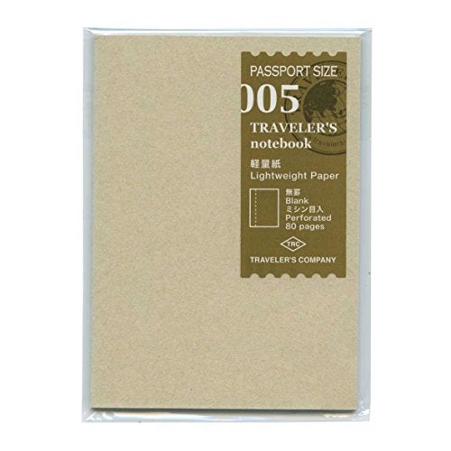 Designphil Traveler's notebook Passport size Refill lightweight paper [ 14371006 ] - Image 1