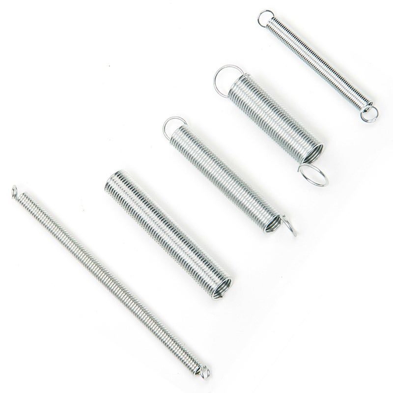 400 PCS Spring Assortment Spiral Spring Galvanized Spring Set Spring Rate Extension Spring for - Image 5