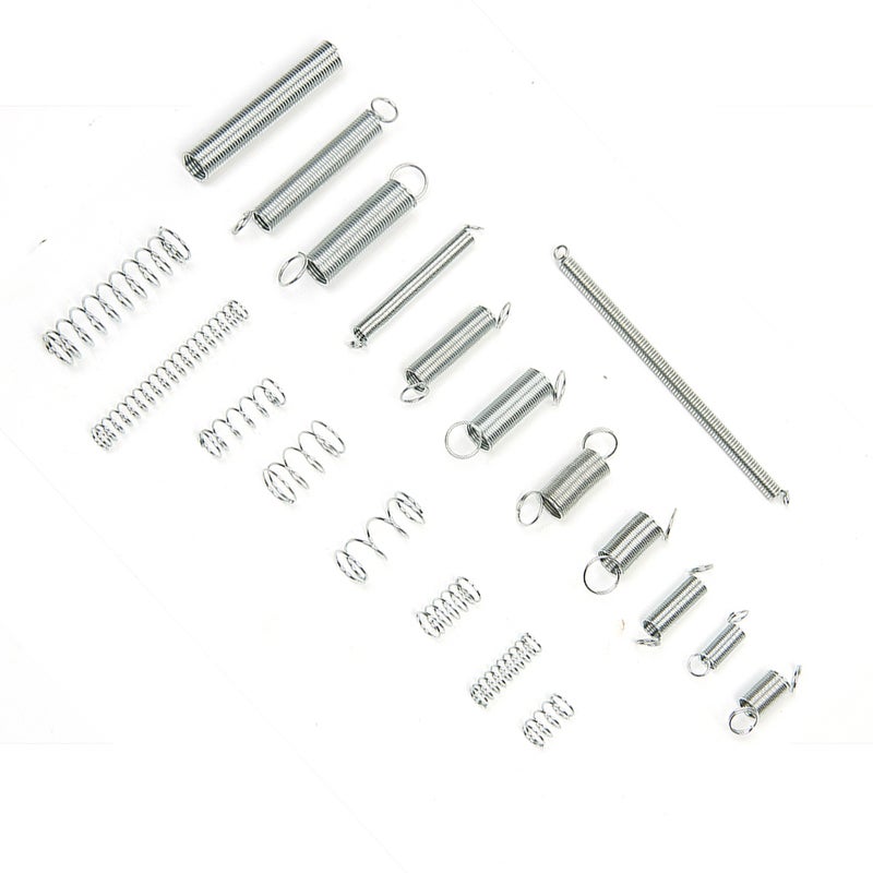 400 PCS Spring Assortment Spiral Spring Galvanized Spring Set Spring Rate Extension Spring for - Image 3