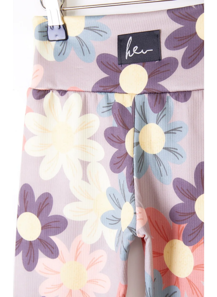 Tofisa Girl Mink Patterned Leggings - 26112
