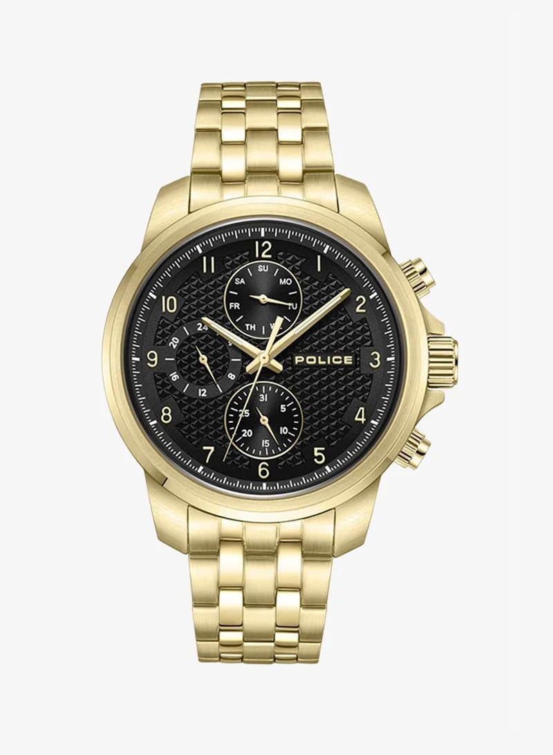 POLICE Men Chronograph Round Shape Metal Wrist Watch PEWJK0021506 - 44 Mm