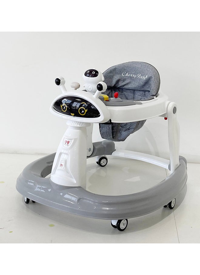 kiddoz Baby Walker - Grey 