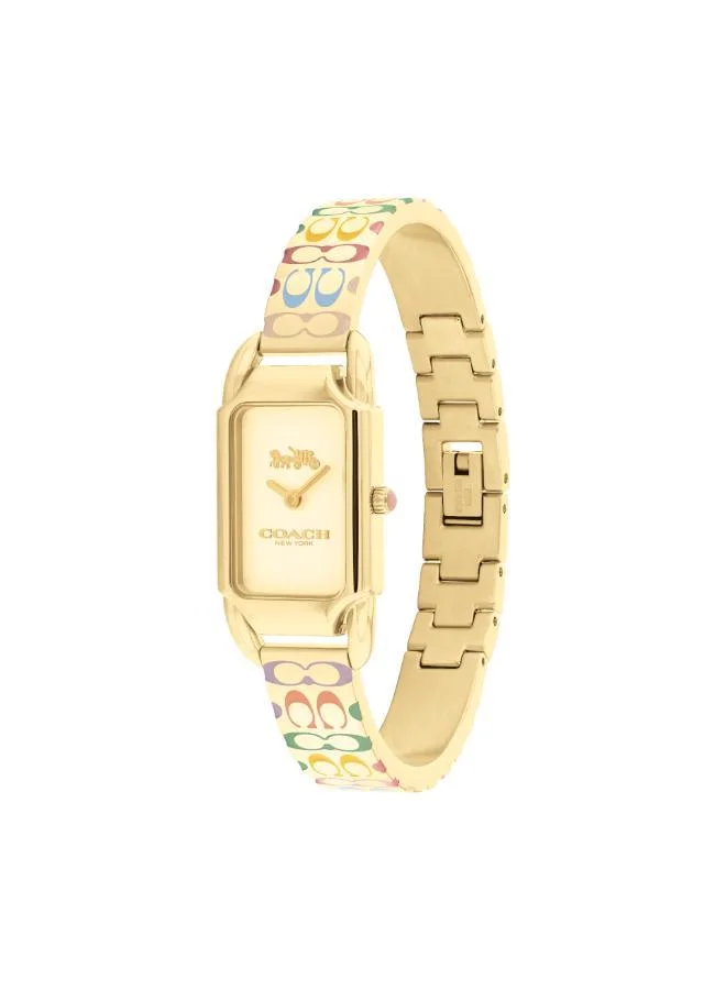 COACH Cadie Steel Strap Analog Watch