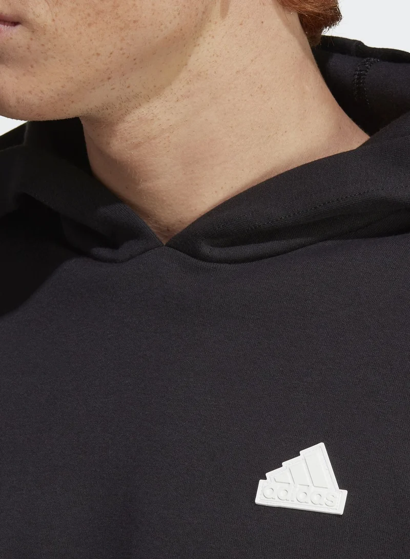 Adidas 3 Stripe Future Icons Hoodie