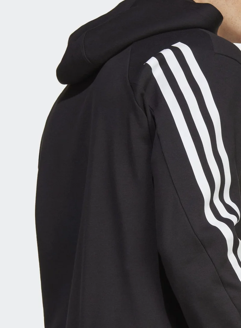 Adidas 3 Stripe Future Icons Hoodie