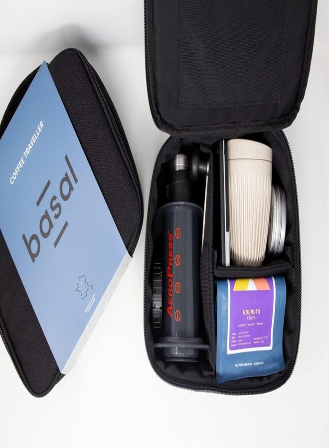 Basal Coffee Traveller Kit for AeroPress/Drip/v60/Kalita/Pour Over Equipment (Black) - Image 2
