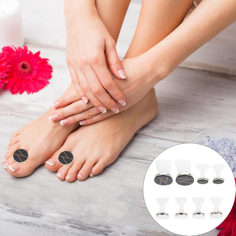 8Pcs Soft Flexible Silicone Toe Separators For Pedicure And Manicure Salon Use - Image 5