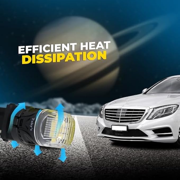 توبيز T20 3156 4218 16SmdWhite LED لمبة بيضاء فائقة السطوع 12 فولت استبدال المصابيح 4218 رقاقة كانبوس خالية من الأخطاء لضوء الفرامل الاحتياطي العكسي حزمة من 2 - Image 3