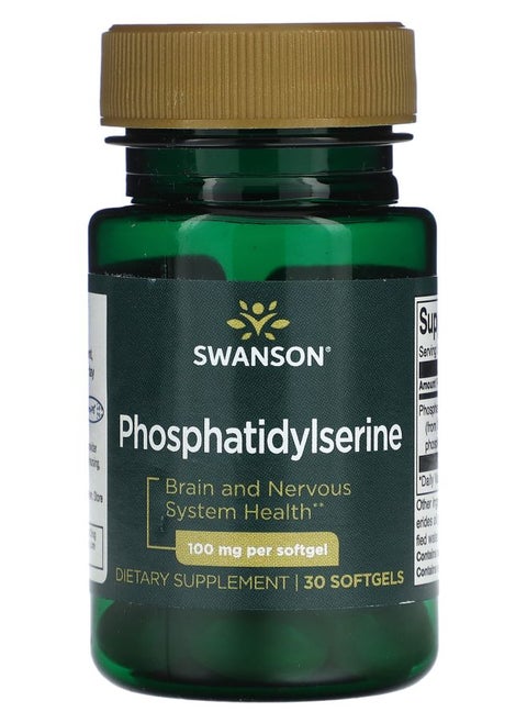 Phosphatidylserine 100 mg 30 Softgels