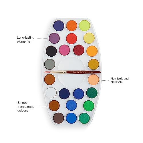 Camel Student 24-Shade Water Color Paint Cake Set - Image 4
