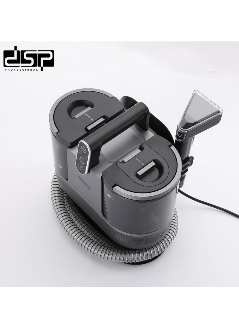 DSP - DSP KD2047 Carpet Cleaning Machine, Portable Fast Heating Spot Cleaner, 12Kpa Stain Remover Shampoo Machine for Pet, Stairs, Car Seat, Sofa, Self-cleaning, 50±5℃ Heat Washing - Image 1