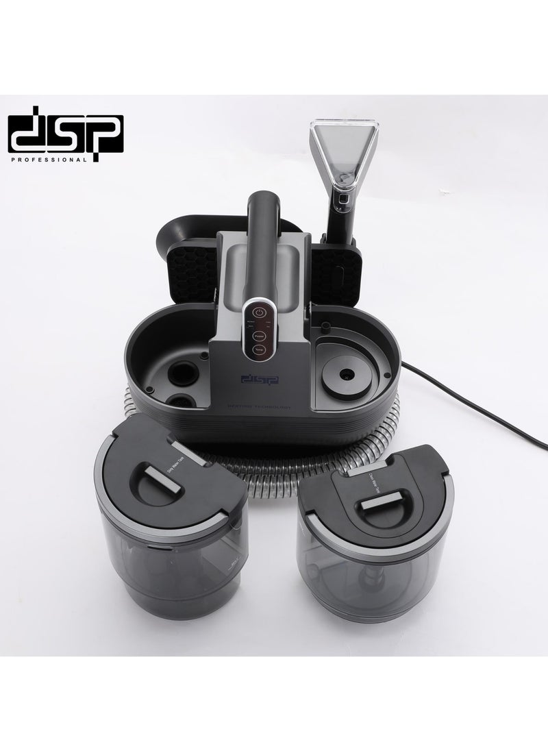 DSP - DSP KD2047 Carpet Cleaning Machine, Portable Fast Heating Spot Cleaner, 12Kpa Stain Remover Shampoo Machine for Pet, Stairs, Car Seat, Sofa, Self-cleaning, 50±5℃ Heat Washing - Image 1